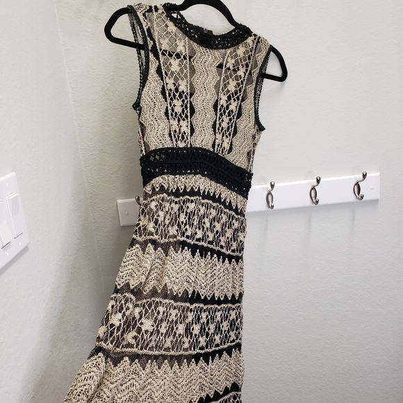 A'reve Anthro Fixer Upper Lace Small Dress - Picture 1 of 6